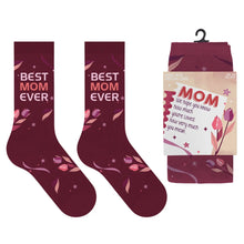 Load image into Gallery viewer, Greeting Card Socks - MOTHER / MOM
