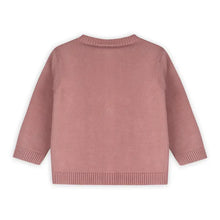 Load image into Gallery viewer, Zoe Bow Sweater Knit Baby Button Cardigan (Organic)
