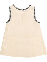 Load image into Gallery viewer, Delicate Pink Shift Infant Dress With Polka Dot Piping : Infant : Baby
