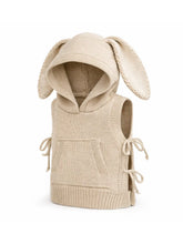Load image into Gallery viewer, Bunny Hood Vest With Bunny Ears

