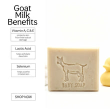 Load image into Gallery viewer, Baby Soap - Tallow &amp; Goat Milk - 4.5 oz. - Fragrance Free

