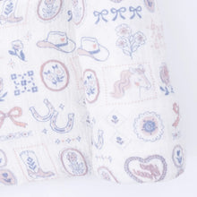 Load image into Gallery viewer, Country Western Heirlooms - Swaddle Blanket

