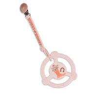 Load image into Gallery viewer, Silicone Teether Ring with Detachable Clip Bloomin&#39; Boot
