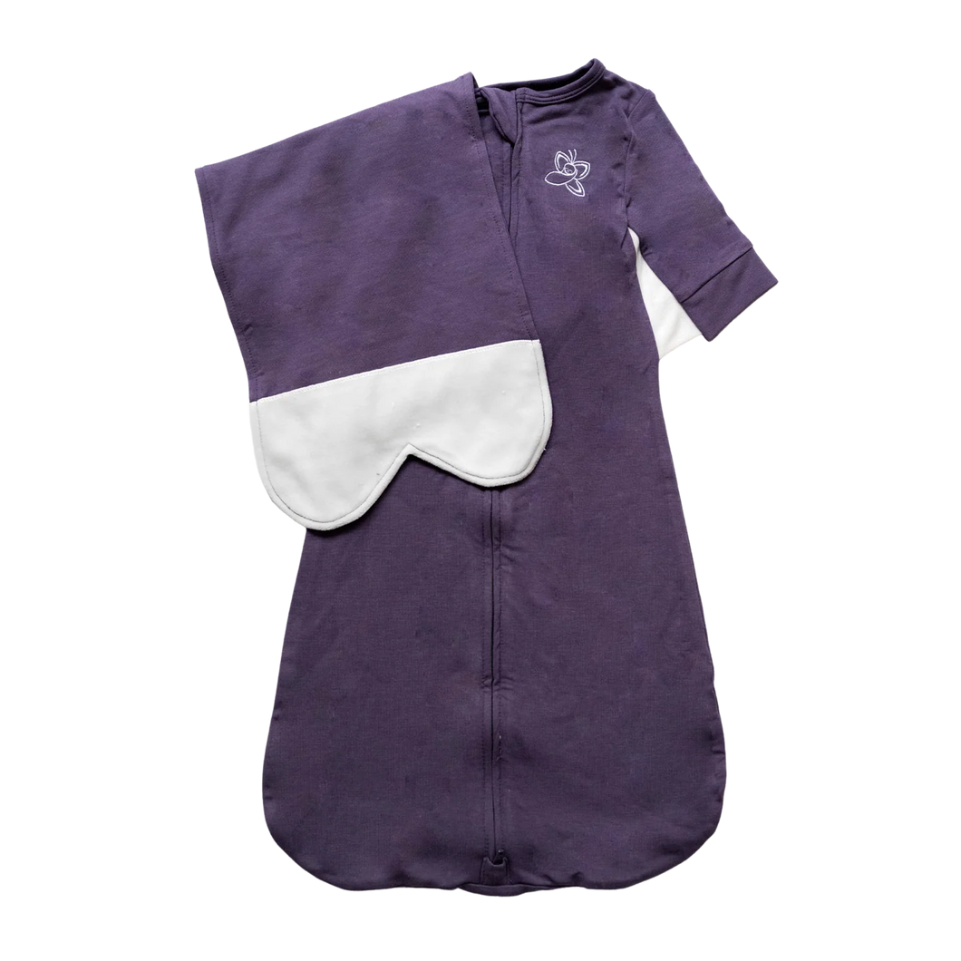 Butterfly Swaddle - Twilight Purple