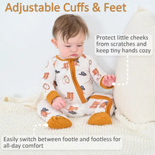 Load image into Gallery viewer, Life Is Better In Boots Baby Bamboo Pajamas, 2-Way Zipper

