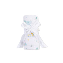Load image into Gallery viewer, Frog and Duck Pond - Swaddle Blanket
