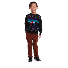 Load image into Gallery viewer, Sweater Set | Festive Holiday Christmas Dinosaur
