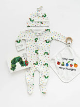 Load image into Gallery viewer, Caterpillar | Organic Zipper Footie
