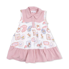 Load image into Gallery viewer, Puppy Toile Blue - Polo Shortie
