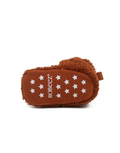 Load image into Gallery viewer, Sherpa Snap Booties Ginger
