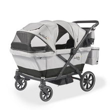 Load image into Gallery viewer, caravan coupe Quad Stroller/Wagon (Gray/Black)
