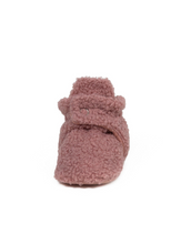 Load image into Gallery viewer, Sherpa Snap Booties Light Pink
