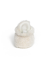 Load image into Gallery viewer, Sherpa Snap Booties Ivory
