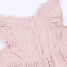 Load image into Gallery viewer, Lotus Flower Ducklings - Ruffle Sleeve Dress and Bloomer

