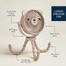 Load image into Gallery viewer, Itzy Breeze 3-Speed Stroller Fan™ (Taupe)
