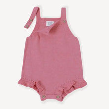 Load image into Gallery viewer, Rose Heather Knit Baby Romper+Bodysuit+Tights (3 Piece Set)
