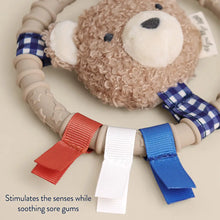 Load image into Gallery viewer, Itzy Ring Pal™ - Teething Ring with Plush Character
