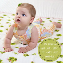Load image into Gallery viewer, Stuck On You - Bamboo Succulent Baby Toddler Blanket
