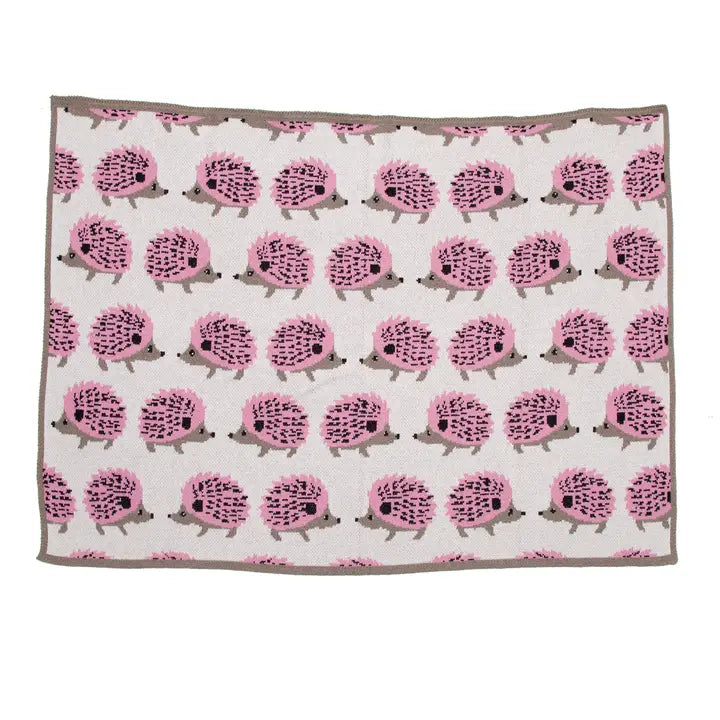 Baby Hedgehog Blanket (Pink)