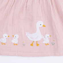 Load image into Gallery viewer, Lotus Flower Ducklings - Ruffle Sleeve Dress and Bloomer
