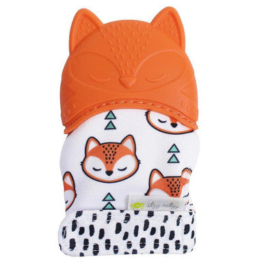 Teething Mittens - FOX MIT | Itzy Ritzy