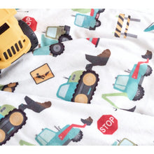 Load image into Gallery viewer, Honey &amp; Lemonade baby and toddler minky blanket
