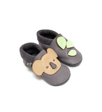 Load image into Gallery viewer, Baobaby Soft Sole Baby Shoes, Classics, Koala
