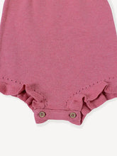 Load image into Gallery viewer, Rose Heather Knit Baby Romper+Bodysuit+Tights (3 Piece Set)
