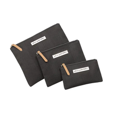 Load image into Gallery viewer, ORGANIZER TRIO - CARBON CABLE STITCH
