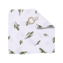 Load image into Gallery viewer, Saguaro Oh So Soft Muslin Teether Blanket
