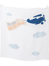 Load image into Gallery viewer, Baby&#39;s 1st Year Swaddle &amp; Milestone Cards - Great Adventure
