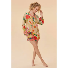 Load image into Gallery viewer, Tropical Flora and Fauna Pyjamas, Coconut - Small
