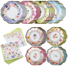 Load image into Gallery viewer, Tea Time Party 62 Piece Party Tableware Set (16 Guests)
