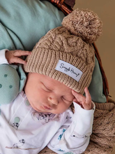 Load image into Gallery viewer, Hazelnut Organic Knit Beanie
