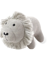 Load image into Gallery viewer, Lion Knit Stuffed Animal Soft Baby Toy (Organic Cotton)
