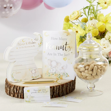 Load image into Gallery viewer, Elephant Baby Shower Advice Card &amp; Baby Shower Game (Set of 50)
