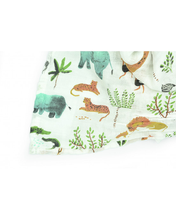 Load image into Gallery viewer, Micu Micu Animals Swaddle
