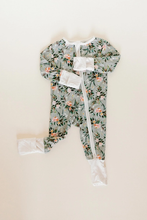 Load image into Gallery viewer, Bamboo Baby Clothing Jumpsuit 0-3 Months - Botanical
