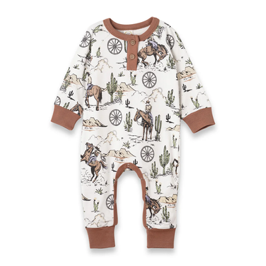 On The Range Cowboy Romper