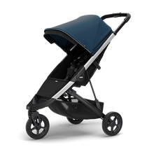 Load image into Gallery viewer, Thule Spring city stroller aluminium/majolica blue
