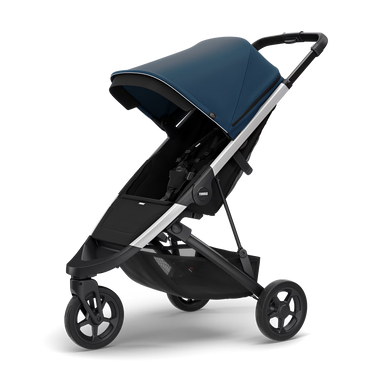 Thule Spring city stroller aluminium/majolica blue