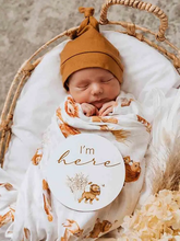 Load image into Gallery viewer, Snuggle Honey Organic muslin wrap
