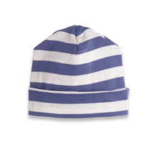 Load image into Gallery viewer, Baby Hat Blue Stripes
