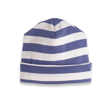 Baby Hat Blue Stripes