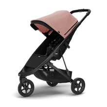 Load image into Gallery viewer, Thule Spring city stroller misty rose on black
