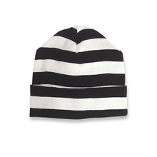 Load image into Gallery viewer, Baby Hat Black Stripes
