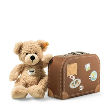 Load image into Gallery viewer, Steiff - Fynn Teddy Bear In Suitcase
