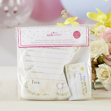 Load image into Gallery viewer, Elephant Baby Shower Advice Card &amp; Baby Shower Game (Set of 50)
