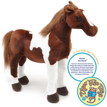 Load image into Gallery viewer, Hanna The Horse | 16 Inch Stuffed Animal Plush
