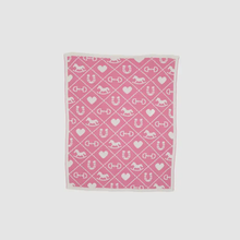 Load image into Gallery viewer, Baby Rinia Blanket (Pink/White)
